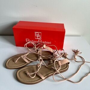 Barbara Barbieri lace up sandals